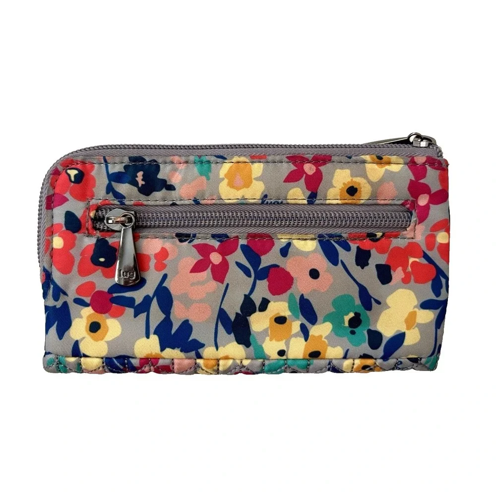 Lug Tram 2 RFID Wallet Wildflower Multicolor Floral Travel 4